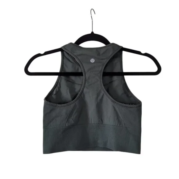 Lululemon Non Padded Swiftly Tech Cropped Racerback Tank Top 2.0 Size 6 - Picture 4 of 7